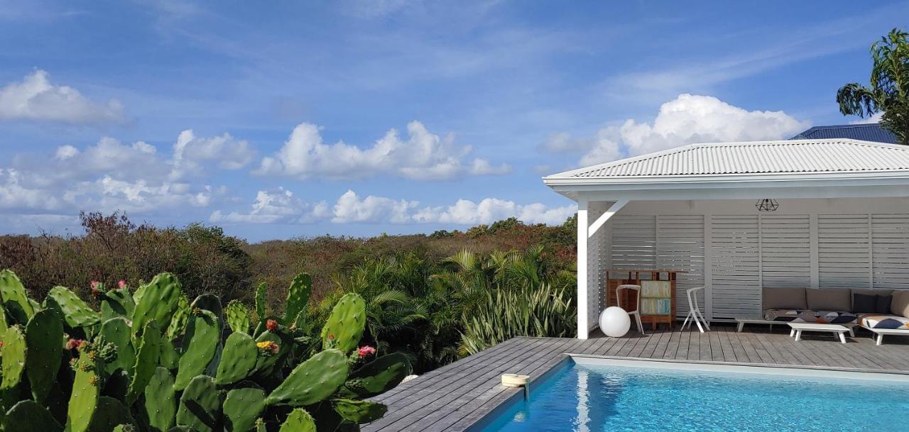 Villa Fleur De Goyave - Tres Bien Ventilee - Vue Degagee 圣弗朗索瓦 外观 照片